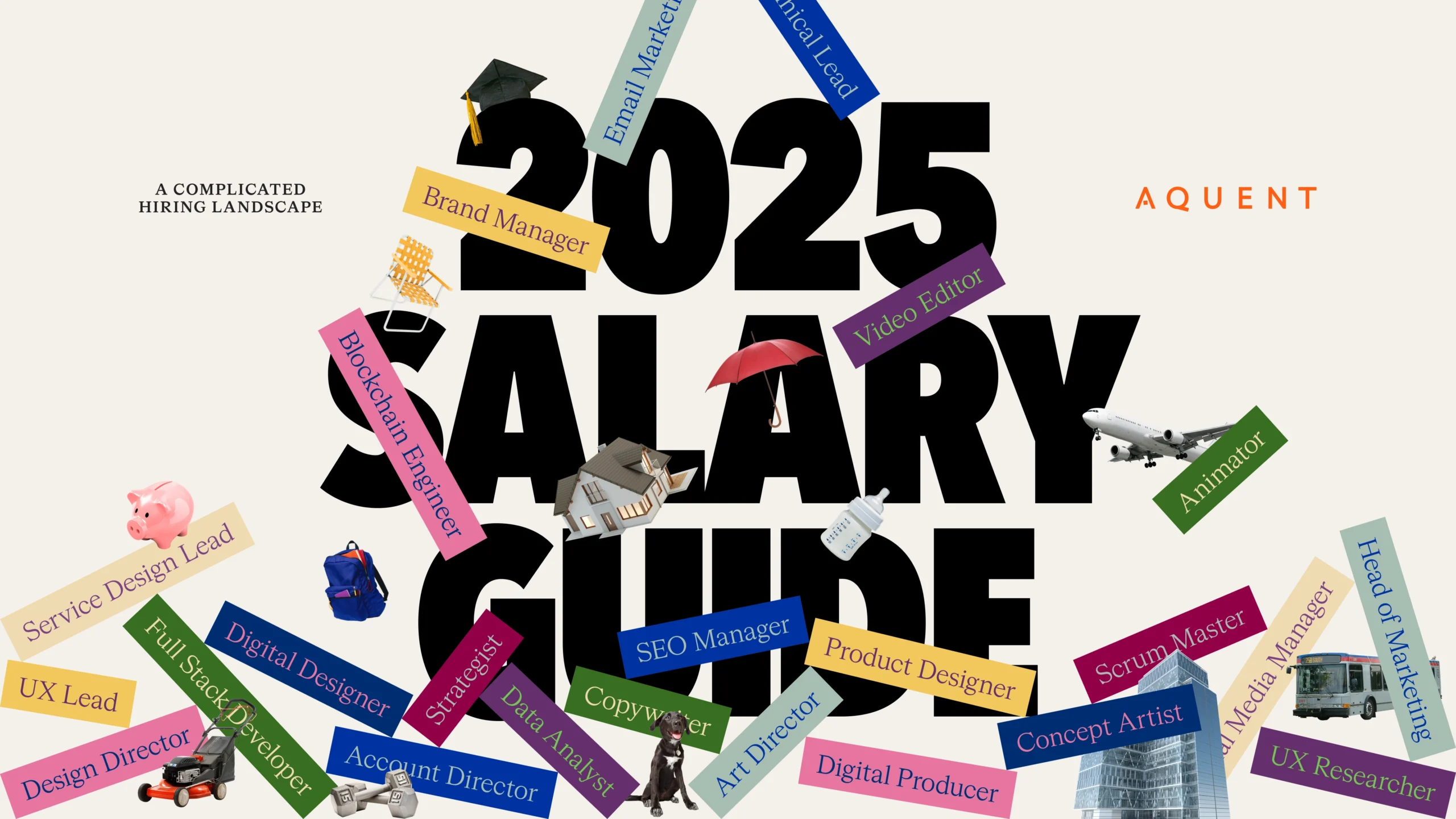 Aquent UK 2025 Salary Guide cover